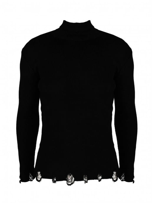 Takeshy Kurosawa Pullover Breaks Herren schwarz - Image 6