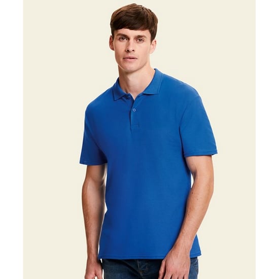 Fruit Of The Loom Herren Original Polo Shirt (Königsblau) - Image 2