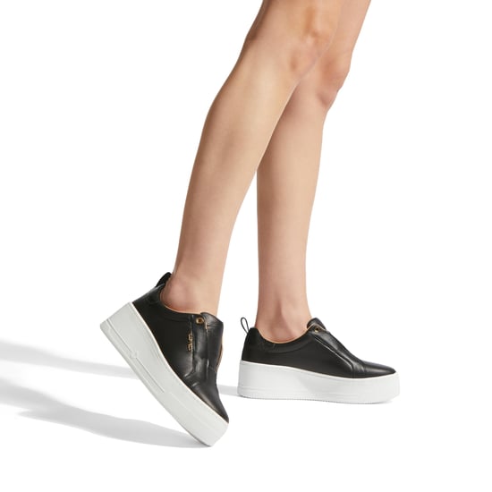 Carvela Leather Connected Laceless Sneakers