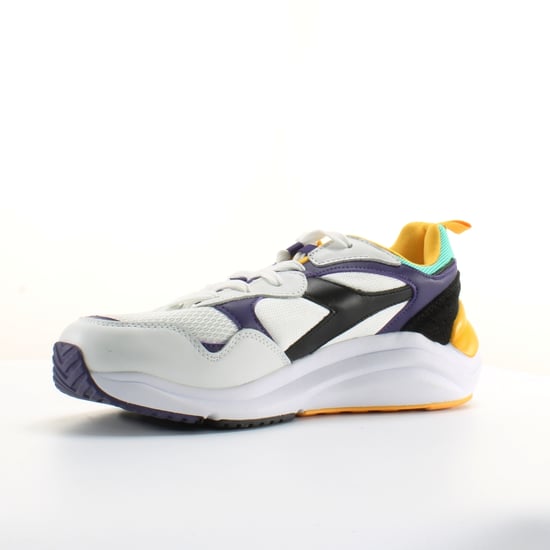 Diadora Whizz Run Mens White/Purple Trainers