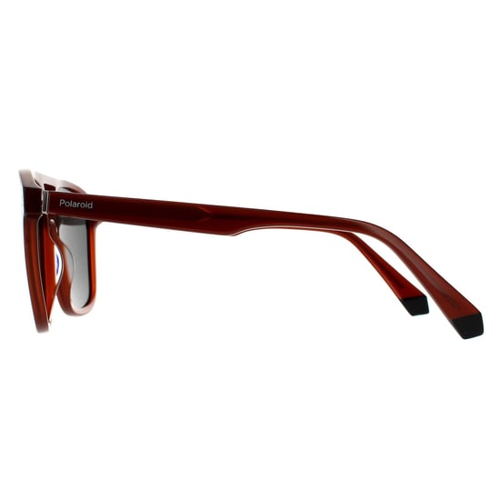 Polaroid Aviator Herren Braun Grau Polarisiert - Image 3