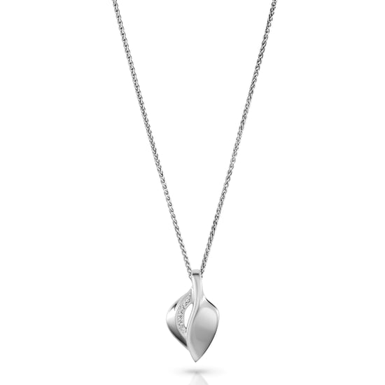 Orphelia 'Anet' Damen 925 Sterling Silber Set: Kettenanhänger + Ohrringe - Silber SET-7520 - Image 3