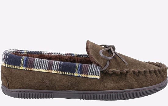 Cotswold Sodbury Moccasin Slipper Mens