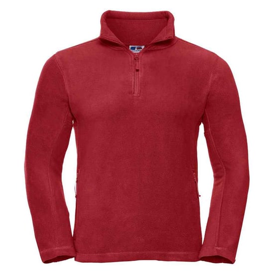 Russell - Fleece-Oberteil Reißverschluss für Herren - Für Außen (Rot) - Image 1