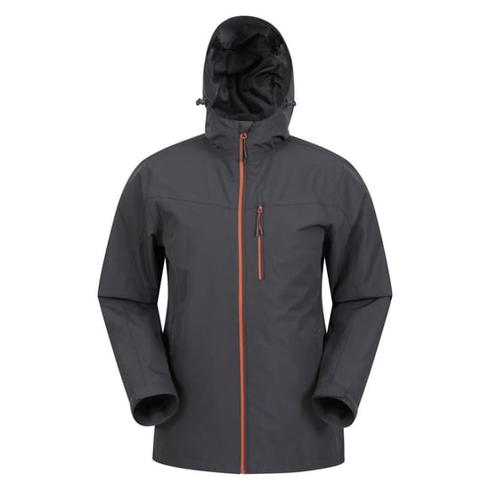 Mountain Warehouse Herren Brisk Extreme Wasserdichte Jacke (Dunkelgrau) - Image 1