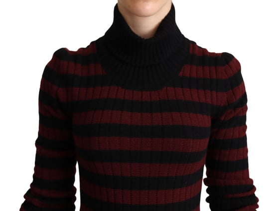 Gestreifter Wollpullover - Image 4