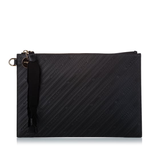 Vintage Givenchy Leather Pouch Black