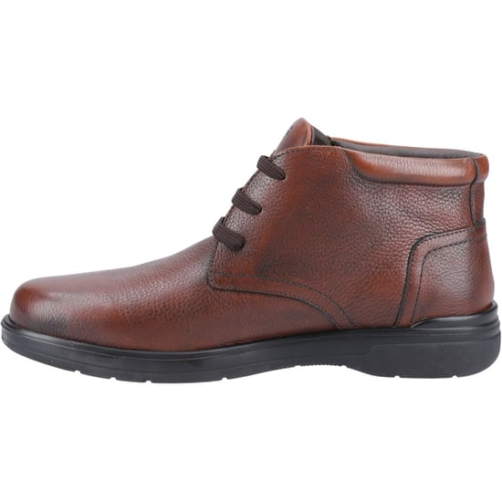 Hush Puppies Malcolm Leder Herren Stiefel Braun - Image 4