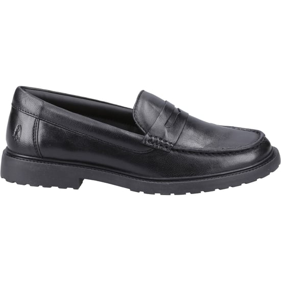 Hush Puppies Verity Slip On Leder Damen Schwarz Loafers - Image 5