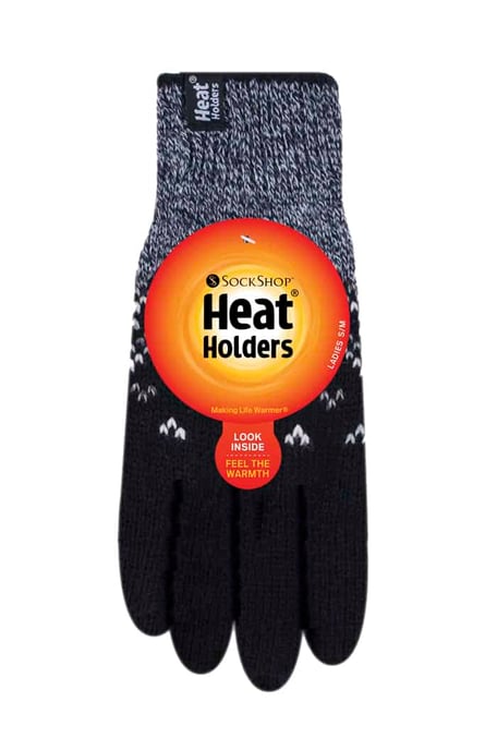 Heat Holders Damen Nordic Fleece gefütterte Thermohandschuhe - Image 2