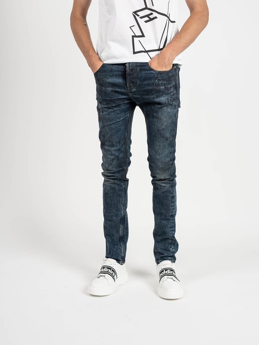 Les Hommes Jeans Herren blau - Image 3