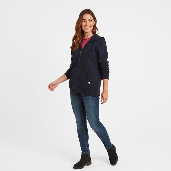 Mia Womens Hoodie Dark Indigo