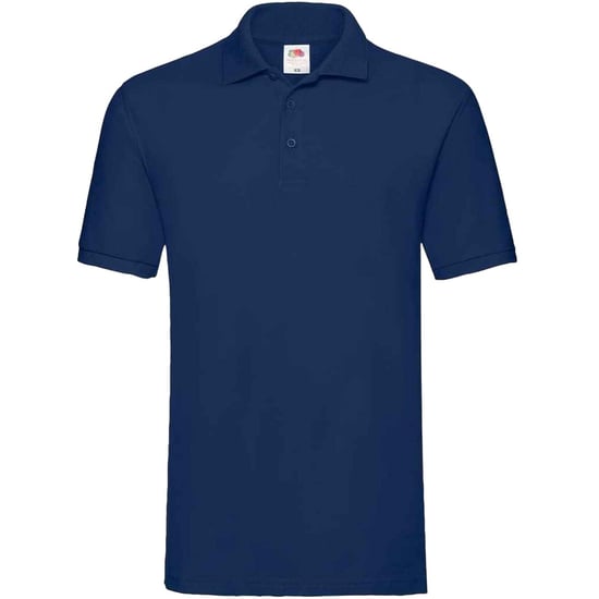 Fruit of the Loom Herren Premium Baumwolle Pique Polo Shirt (Marineblau) - Image 1