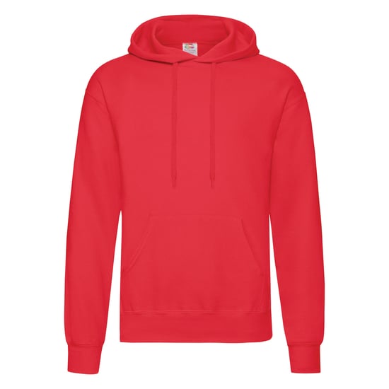 Fruit Of The Loom Herren Sweatshirt mit Kapuze / Hoodie (Rot) - Image 1