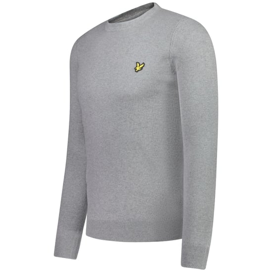 Lyle & Scott Pullover mit Rundhalsausschnitt in Mittelgrau - Image 1