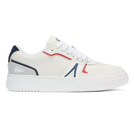 Lacoste L001 0321 1 Herrensneaker in weiß/navy/rot - Image 5