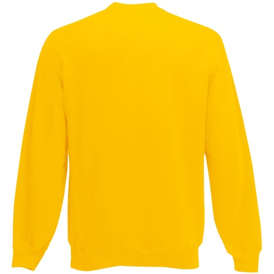 Fruit Of The Loom Herren Set-In Belcoro® Yarn Sweatshirt (Sonnenblume) - Image 2