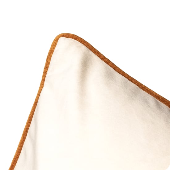 Paoletti Meridian Soft Velvet Piped Cushion Cover