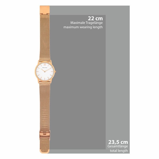 Eastside Female Quartz Rose Gold Stainless Steel Watch