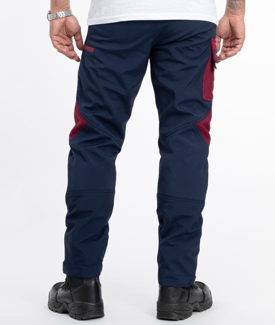 Rock Creek Softshellhose Dunkelblau