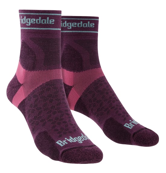 Bridgedale - Ultraleichte Merino-Socken für Damen - Zwetschge - Image 1