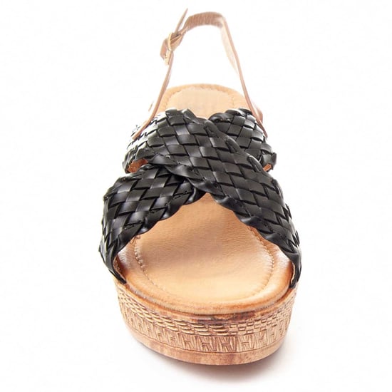 Montevita Wedge-Sandale Sandsum28 in Schwarz - Image 4