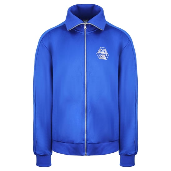 Puma x Rhugi Rudolf Dassler Logo Zip Up Blue Mens Track Jacket 532576 02