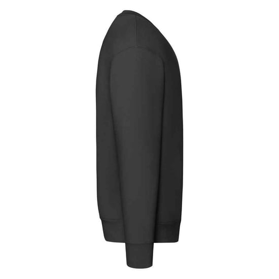 Fruit of the Loom - "Premium" Sweatshirt Überschnittene Schulter für Herren (Schwarz) - Image 2