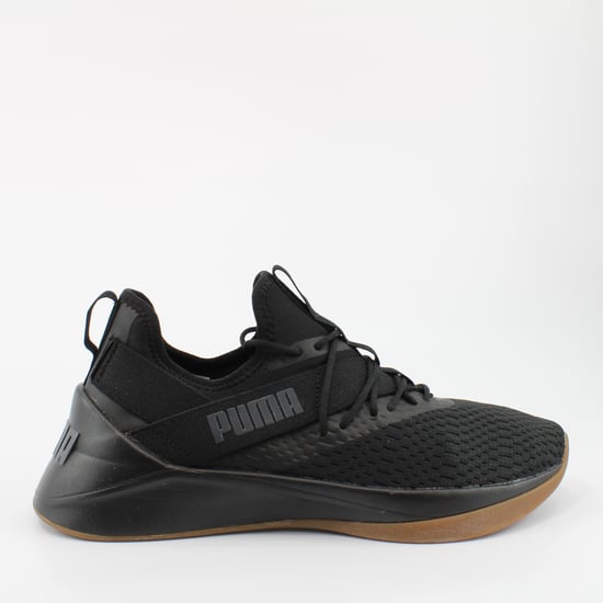 Puma Jaab XT Summer Black Textile Mens Lace Up Trainers 192482 01