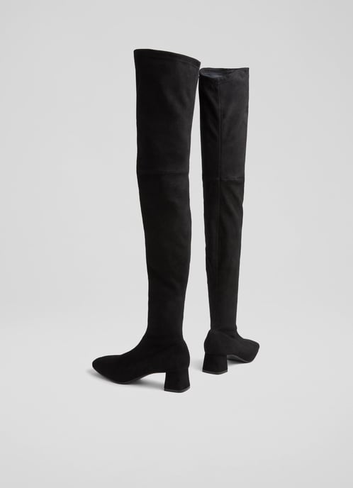 LK Bennett Daniela Knee Boots, Black
