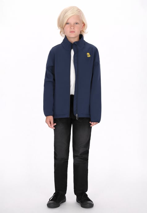 Schmuddelwedda Softshelljacke Jungen (Kinder) Marine - Image 2
