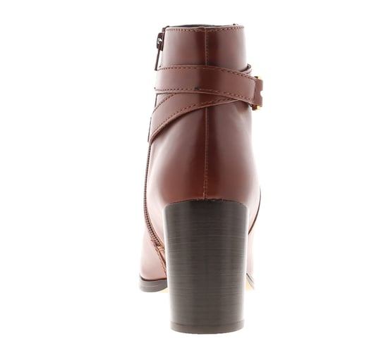 Ted Baker Damenstiefel Anisea Leder Blockabsatz Tan - Image 4