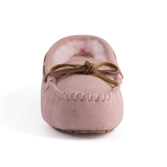Aus Wooli Australia Womens Stylish Sheepskin Lace Moccasin