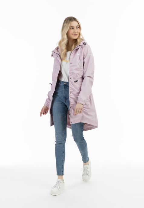 Schmuddelwedda Regenmantel Damen Rosa-271 - Image 2