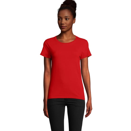 SOLS - "Pioneer" T-Shirt für Damen (Rot) - Image 1