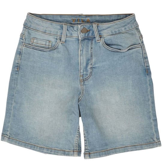 Stretch High Waist Denim Shorts