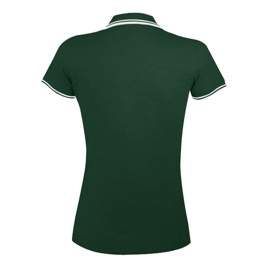 SOLS - "Pasadena" Poloshirt für Damen (Tannengrün/Weiß) - Image 2