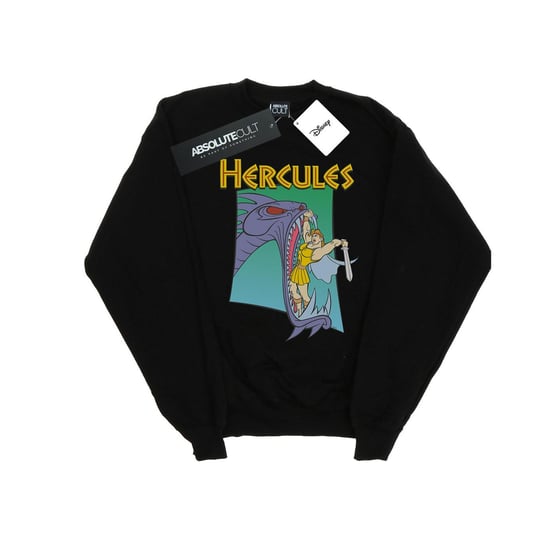 Disney Mens Hercules Hydra Fight Sweatshirt (Black)