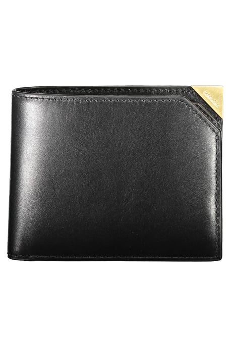 Calvin Klein Black Leather Men's Wallet