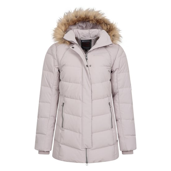Mountain Warehouse Damen/Damen Isla II Lange Daunenjacke (Helles Beige) - Image 5