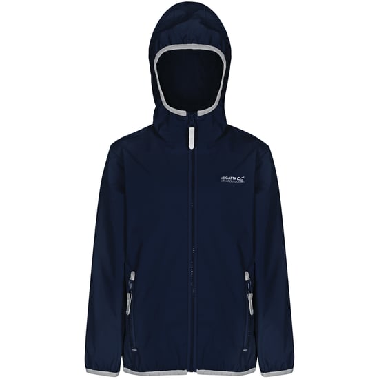 Regatta Great Outdoors Kinder Regenjacke Lever II (Marineblau) - Image 1