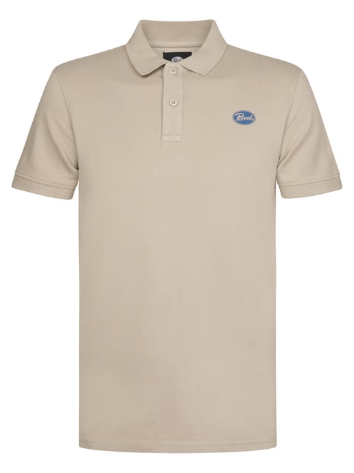 Petrol Industries - Klassisches Poloshirt Männer - Braun - Image 1