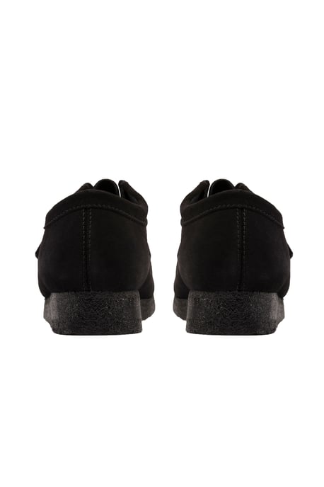 Clarks Originals Wallabee Schuh Schwarz Wildleder - Image 5