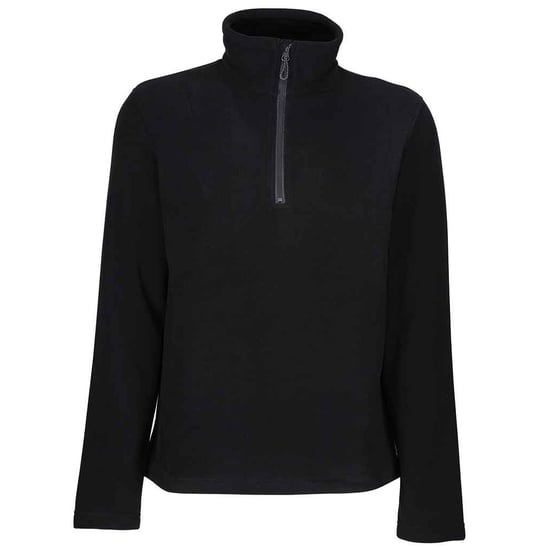 Regatta Mens Honestly Made Recycled Half Zip Fleece (Black)