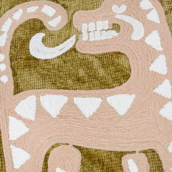 Wylder Dynasty Tiger bestickter Chenille Kissenbezug - Image 4