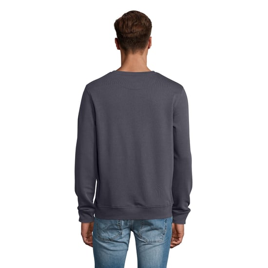 SOLS Unisex Adult Comet Organic Sweatshirt (Charcoal)