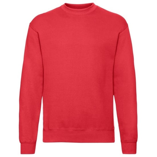 Fruit of the Loom Herren Classic 80/20 Set-in Sweatshirt (Rot) - Image 1
