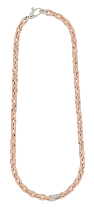 Orphelia Halskette für Damen, Sterling-Silber 925, Rosé, ZK-7159 - Image 2