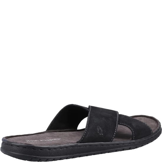 Hush Puppies Herren Nil Crossover Leder Sandalen (Schwarz) - Image 2