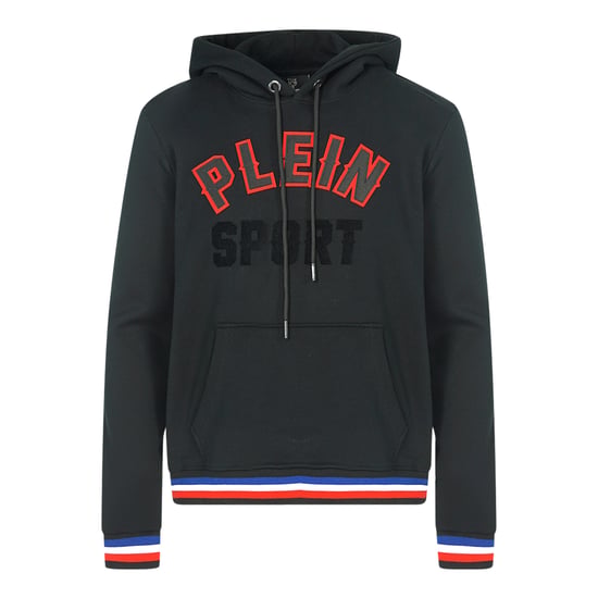 Plein Sport Black 3D Logo Black Hoodie